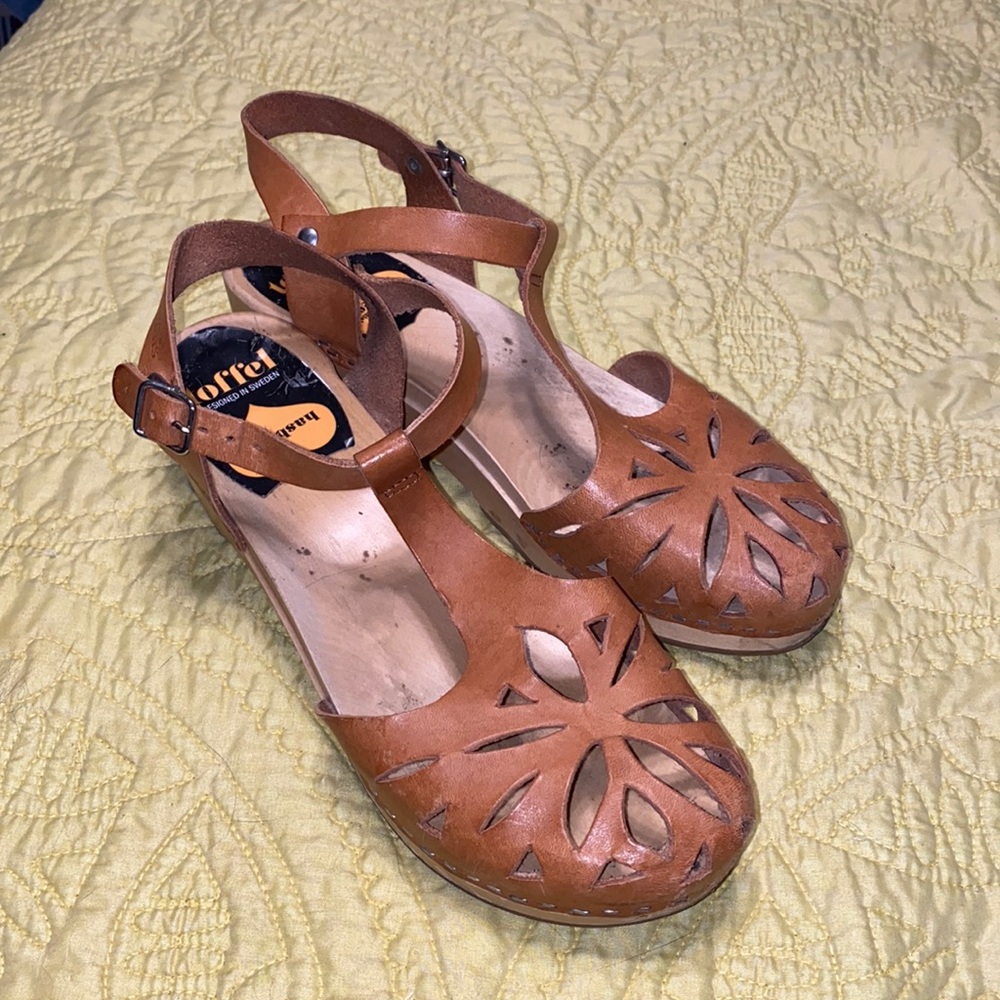 Swedish hasbeens toffel clog